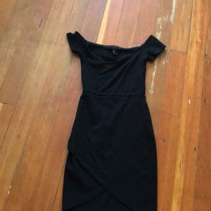 Black maxi dress